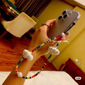 Phone chain rainbow style